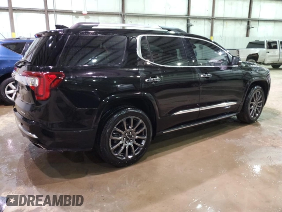 2022 GMC Acadia Denali with VIN 1GKKNXLS2NZ176040, listed as a Copart auction lot 46468355 with 86,075 mi miles and Salvage title. Bid and sale history available at DreamBid. Image 3.