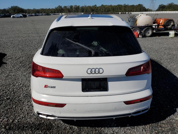 2018 Audi SQ5 Prestige with VIN WA1C4AFY6J2211577, listed as a Copart auction lot 78027654 with Not Provided miles and Salvage Title. Bid and sale history available at DreamBid. Image 6.