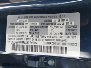 2023 Mazda CX-30 2.5 S Select Package with VIN 3MVDMBBM5PM554836, listed as a IAAI auction lot 41857693 with 24,548 mi miles. Bid and sale history available at carsss.com. Image 9.