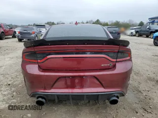 2019 Dodge Charger SRT Hellcat with VIN 2C3CDXL94KH662820, listed as a Copart auction lot 44801625 with 55,169 mi miles and Non Repairable. Bid and sale history available at DreamBid. Image 6.