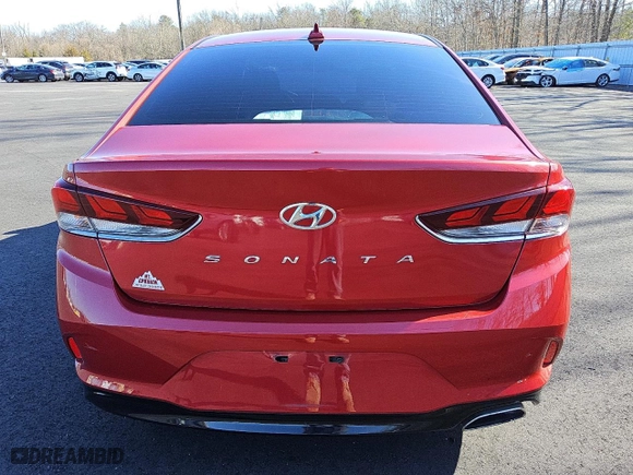 2018 Hyundai Sonata SEL with VIN 5NPE34AF0JH651544, listed as a Copart auction lot 46236015 with 44,073 mi miles and Clean Title. Bid and sale history available at carsss.com. Image 6.