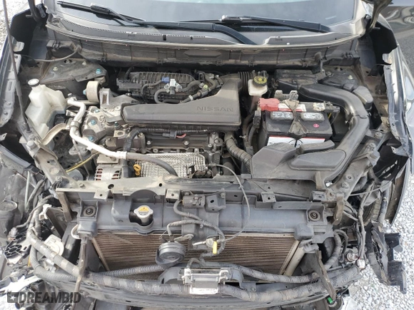 2017 Nissan Rogue SV with VIN KNMAT2MT2HP571651, listed as a Copart auction lot 43214165 with 111,601 mi miles and Salvage Title. Bid and sale history available at carsss.com. Image 13.