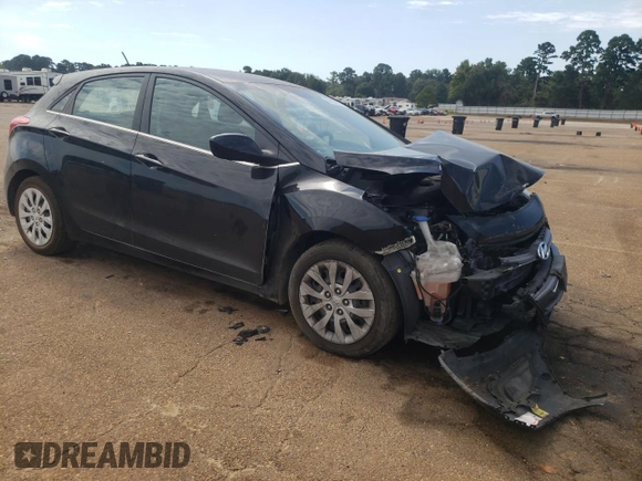 2017 Hyundai Elantra GT with VIN KMHD35LHXHU357662, listed as a Copart auction lot 68889834 with 84,543 mi miles and Salvage Title. Bid and sale history available at carsss.com. Image 4.