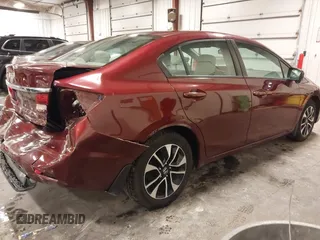 2015 Honda Civic EX with VIN 2HGFB2F84FH566245, listed as a IAAI auction lot 41603522 with 105,467 mi miles and . Bid and sale history available at carsss.com. Image 4.