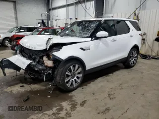 2018 Land Rover Discovery HSE Luxury z VIN SALRT2RV4JA054866, wystawiony jako Copart lot #57170105 z przebiegiem 77 095 mil mil oraz Szkoda całkowita • Salvage title. Historia ofert i sprzedaży dostępna na DreamBid. Obrazek 1.