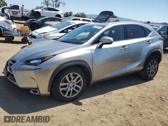 2016 Lexus NX 200t with VIN JTJBARBZ1G2090518, listed as a Copart auction lot 54958585 with 67,480 mi miles and Salvage Title. Bid and sale history available at DreamBid. Image 1.