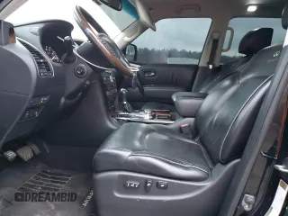 2011 Infiniti QX56 7-passenger with VIN JN8AZ2NE9B9006375, listed as a Copart auction lot 81569174 with 186,785 mi miles and Clean Title. Bid and sale history available at carsss.com. Image 7.