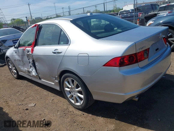 2007 Acura TSX with VIN JH4CL96827C021591, listed as a IAAI auction lot 42103581 with 175,527 mi miles. Bid and sale history available at carsss.com. Image 3.