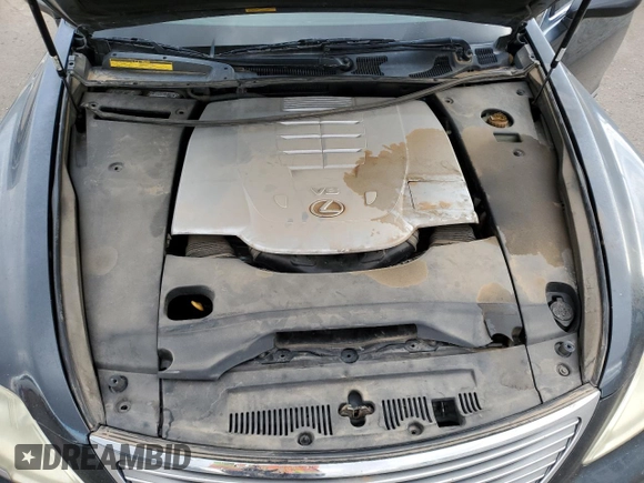 2008 Lexus LS 460 L with VIN JTHGL46F685022901, listed as a Copart auction lot 51537795 with 238,656 mi miles and Clean title. Bid and sale history available at DreamBid. Image 11.