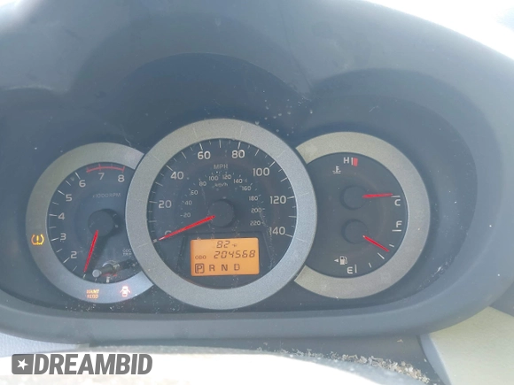 2010 Toyota RAV4 with VIN JTMZF4DVXAD029468, listed as a IAAI auction lot 42750474 with 204,568 mi miles and . Bid and sale history available at DreamBid. Image 15.