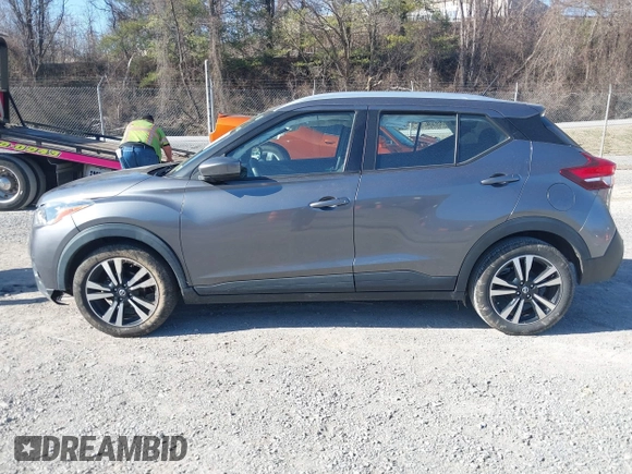 2020 Nissan Kicks SV with VIN 3N1CP5CV2LL518795, listed as a IAAI auction lot 41773647 with 95,924 mi miles and . Bid and sale history available at carsss.com. Image 14.