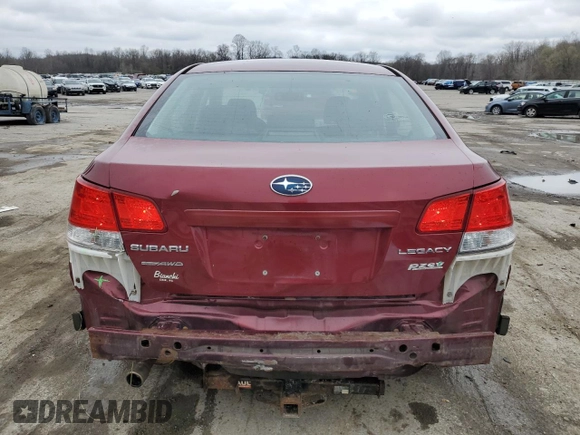 2012 Subaru Legacy 2.5i Premium with VIN 4S3BMBC68C3040435, listed as a Copart auction lot 52702485 with 128,987 mi miles and Salvage Title. Bid and sale history available at carsss.com. Image 6.