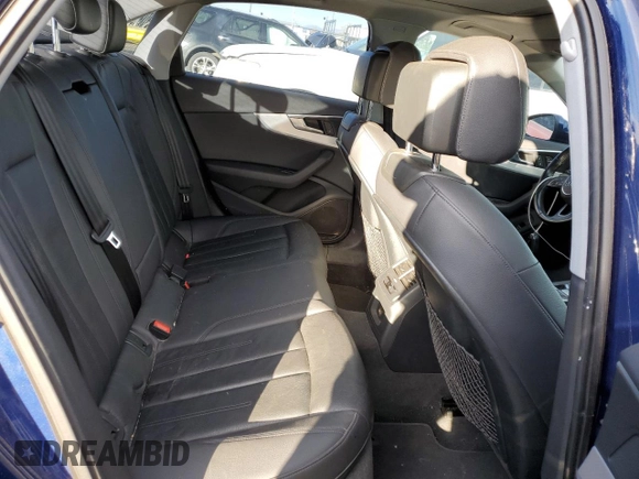 2017 Audi A4 Premium with VIN WAUGNAF41HN007244, listed as a Copart auction lot 42655145 with 80,468 mi miles and Salvage Title. Bid and sale history available at carsss.com. Image 10.