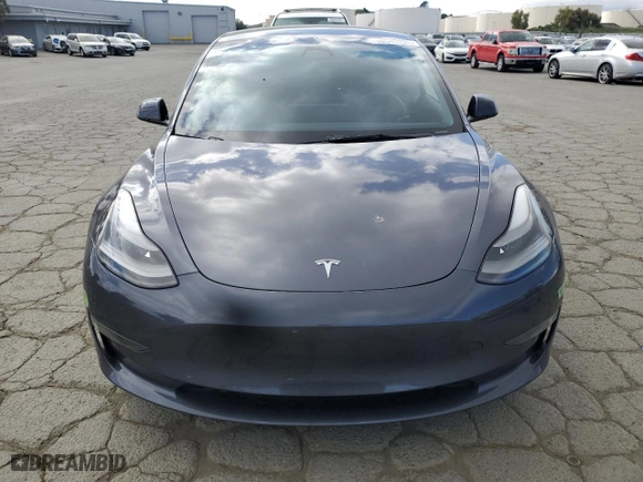 2023 Tesla Model 3 with VIN 5YJ3E1EA2PF432638, listed as a Copart auction lot 50543235 with 24,047 mi miles and Salvage Title. Bid and sale history available at carsss.com. Image 5.