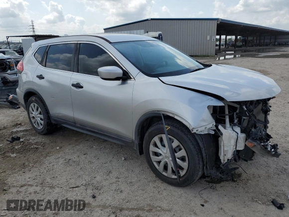 2017 Nissan Rogue S with VIN 5N1AT2MT7HC832307, listed as a Copart auction lot 53997165 with 73,621 mi miles and Salvage Title. Bid and sale history available at carsss.com. Image 4.