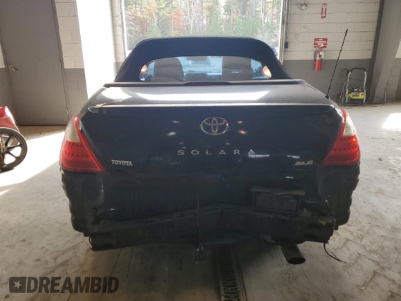 2007 Toyota Solara SE with VIN 4T1FA38P97U109453, listed as a Copart auction lot 56423664 with 287,939 mi miles and Non Repairable. Bid and sale history available at carsss.com. Image 6.