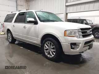 2015 Ford Expedition Max Limited with VIN 1FMJK2AT3FEF50514, listed as a IAAI auction lot 41550124 with 63,372 mi miles and . Bid and sale history available at DreamBid. Image 1.