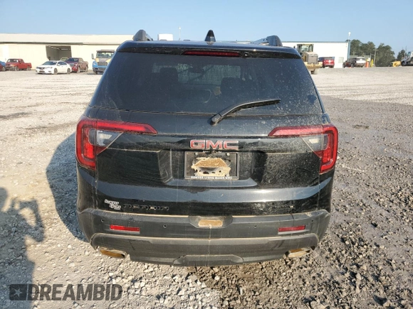 2023 GMC Acadia SLT with VIN 1GKKNUL48PZ173744, listed as a Copart auction lot 74770854 with Not Provided miles and Salvage Title. Bid and sale history available at DreamBid. Image 6.
