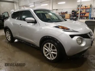 2015 Nissan Juke S with VIN JN8AF5MRXFT500414, listed as a Copart auction lot 53278615 with 147,059 mi miles and Salvage Title. Bid and sale history available at DreamBid. Image 4.