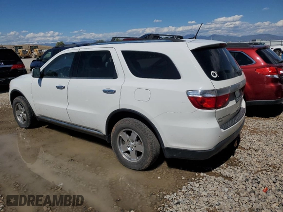 2013 Dodge Durango Crew with VIN 1C4RDJDG9DC700757, listed as a Copart auction lot 57989045 with 204,907 mi miles and Clean title. Bid and sale history available at DreamBid. Image 2.