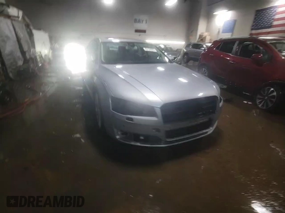 2015 Audi A8 with VIN WAUJGAFD1FN011100, listed as a Copart auction lot 49166055 with 38,575 mi miles and Salvage title. Bid and sale history available at DreamBid. Image 14.