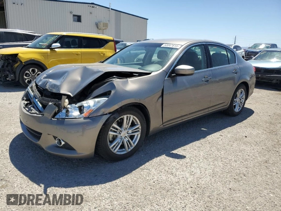2011 Infiniti G37 Journey with VIN JN1CV6AP3BM505641, listed as a Copart auction lot 53047615 with 102,730 mi miles and Salvage Title. Bid and sale history available at DreamBid. Image 1.