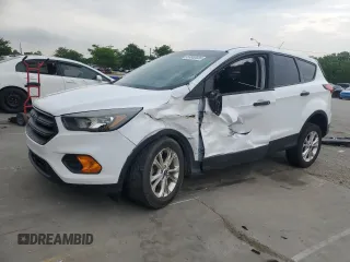 2019 Ford Escape S with VIN 1FMCU0F7XKUA38428, listed as a Copart auction lot 59953035 with 84,602 mi miles and Salvage title. Bid and sale history available at DreamBid. Image 1.