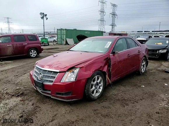 2008 Cadillac CTS AWD w/1SA with VIN 1G6DG577480182023, listed as a Copart auction lot 86609504 with 193,970 mi miles and Salvage Title. Bid and sale history available at carsss.com. Image 10.