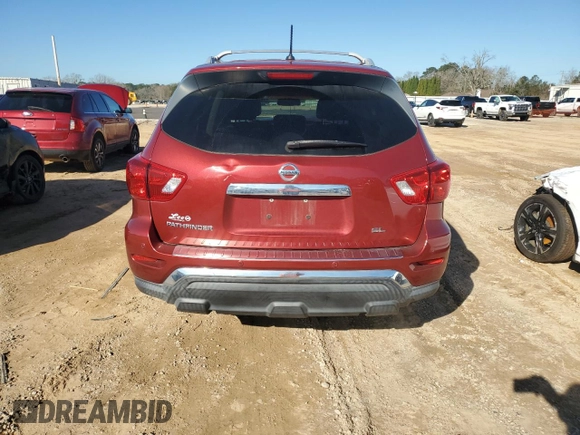 2017 Nissan Pathfinder S with VIN 5N1DR2MN4HC637682, listed as a Copart auction lot 46925335 with 116,934 mi miles and Non Repairable. Bid and sale history available at DreamBid. Image 6.