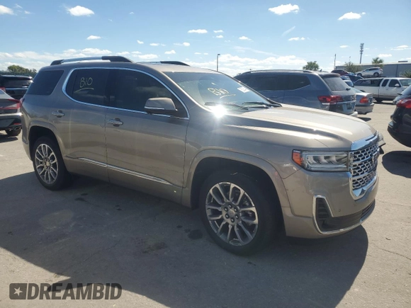 2022 GMC Acadia Denali with VIN 1GKKNPLS4NZ171647, listed as a Copart auction lot 76205844 with 0 mi miles and Salvage Title. Bid and sale history available at carsss.com. Image 4.