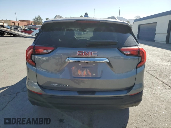 2019 GMC Terrain SLE with VIN 3GKALMEV3KL155790, listed as a Copart auction lot 48562305 with 59,575 mi miles and Salvage title. Bid and sale history available at DreamBid. Image 6.