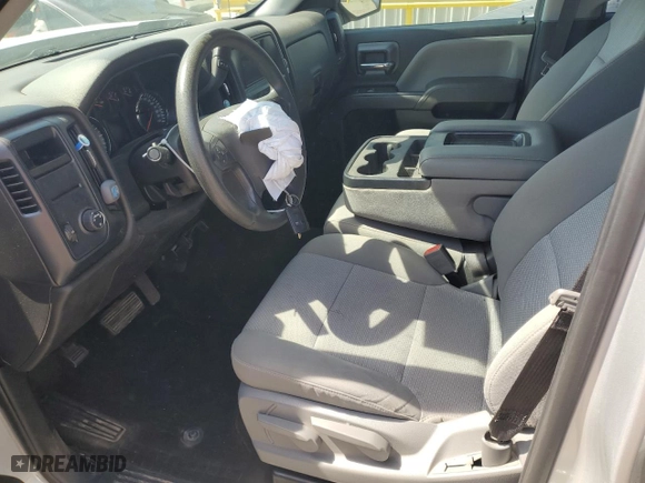 2018 Chevrolet Silverado 1500 Custom with VIN 1GCRCPEH9JZ117059, listed as a Copart auction lot 72657784 with 65,585 mi miles and Salvage Title. Bid and sale history available at carsss.com. Image 7.