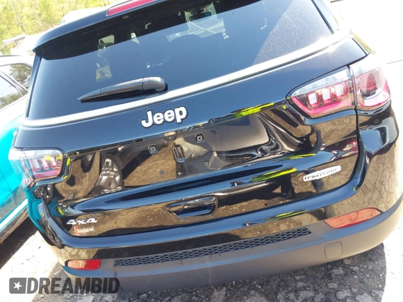 2023 Jeep Compass Latitude with VIN 3C4NJDBN0PT536141, listed as a IAAI auction lot 41974206 with 54,052 mi miles and . Bid and sale history available at DreamBid. Image 16.