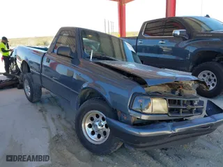 1993 Ford Ranger XL with VIN 1FTCR10U6PTA29717, listed as a IAAI auction lot 41832606 with 58,996 mi miles. Bid and sale history available at carsss.com. Image 1.