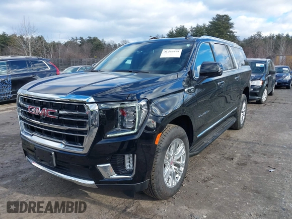 2023 GMC Yukon XL SLT z VIN 1GKS2GKD2PR562956, wystawiony jako IAAI lot #41202979 z przebiegiem 14 938 mil mil oraz . Historia ofert i sprzedaży dostępna na DreamBid. Obrazek 6.