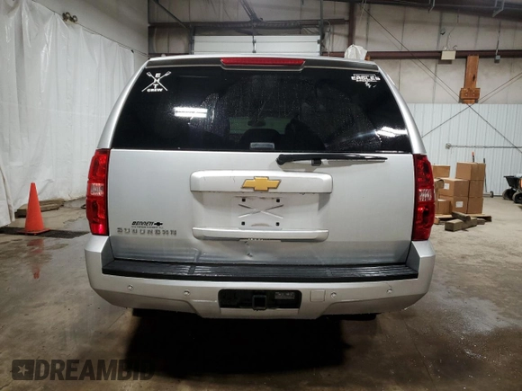 2013 Chevrolet Suburban LT with VIN 1GNSKJE76DR119873, listed as a Copart auction lot 53239445 with 197,172 mi miles and Salvage Title. Bid and sale history available at DreamBid. Image 6.