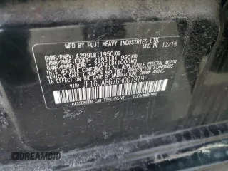 2016 Subaru Impreza Premium z VIN JF1GJAB67GH007919, wystawiony jako Copart lot #49868465 z przebiegiem 122 982 mil mil oraz Szkoda całkowita • Salvage title. Historia ofert i sprzedaży dostępna na DreamBid. Obrazek 12.