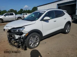 2022 Buick Encore GX Essence with VIN KL4MMFSL0NB109385, listed as a Copart auction lot 62106325 with 34,727 mi miles and Salvage title. Bid and sale history available at DreamBid. Image 1.