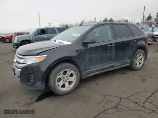 2013 Ford Edge SE with VIN 2FMDK3G96DBC22754, listed as a Copart auction lot 45244455 with 174,910 mi miles and Clean Title. Bid and sale history available at carsss.com. Image 1.