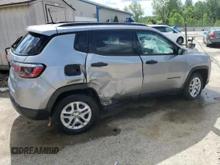 2017 Jeep Compass Sport с VIN 3C4NJDAB7HT656026, выставлен на аукционе Copart как лот 57790745 с пробегом Не указан миль и На запчасти • Non repairable. История ставок и продаж доступна на DreamBid. Изображение 3.