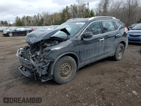 2015 Nissan Rogue S with VIN 5N1AT2MT6FC876568, listed as a Copart auction lot 50092175 with 182,218 mi miles and Salvage Title. Bid and sale history available at carsss.com. Image 1.