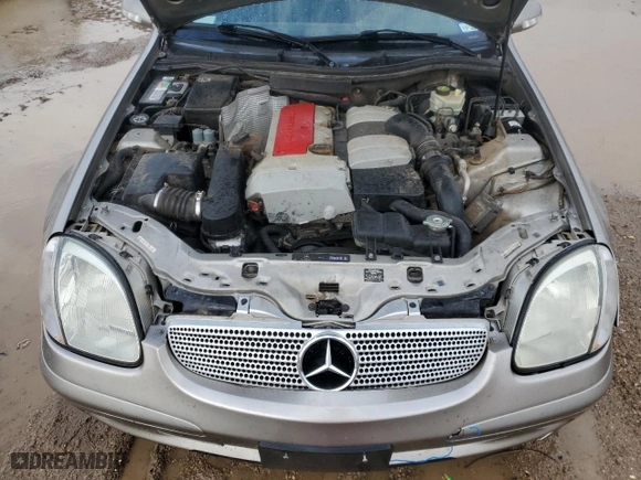 2004 Mercedes-Benz SLK-Class with VIN WDBKK49F34F306967, listed as a Copart auction lot 79557304 with 72,067 mi miles and Salvage Title. Bid and sale history available at carsss.com. Image 11.