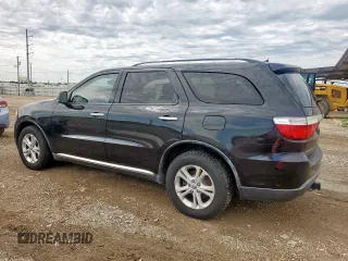 2013 Dodge Durango Crew with VIN 1C4RDHDG3DC597893, listed as a Copart auction lot 60269925 with 235,265 mi miles and Clean title. Bid and sale history available at DreamBid. Image 2.