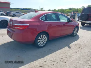 2015 Buick Verano with VIN 1G4PP5SK4F4126719, listed as a IAAI auction lot 42395172 with 190,556 mi miles and . Bid and sale history available at DreamBid. Image 4.