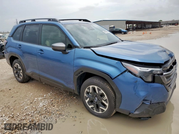 2025 Subaru Forester Premium with VIN JF2SLDDC6SH479168, listed as a Copart auction lot 61087685 with 6,039 mi miles and Non repairable. Bid and sale history available at DreamBid. Image 4.