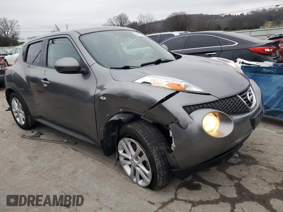 2011 Nissan Juke SV with VIN JN8AF5MV7BT005384, listed as a Copart auction lot 84650734 with 211,291 mi miles and Salvage Title. Bid and sale history available at DreamBid. Image 4.