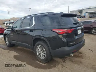 2023 Chevrolet Traverse LT Cloth with VIN 1GNERGKW7PJ222553, listed as a Copart auction lot 49293065 with 53,986 mi miles and Salvage Title. Bid and sale history available at carsss.com. Image 2.