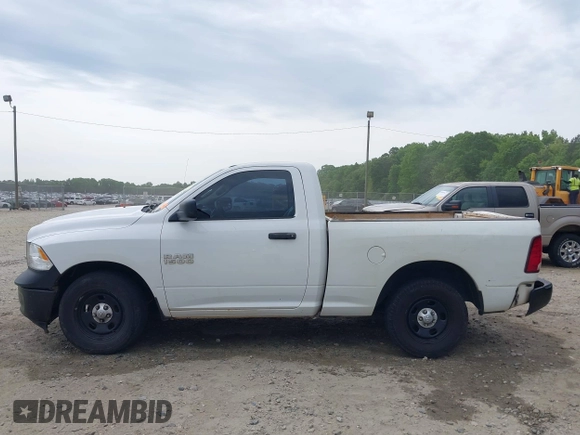 2013 Ram 1500 Tradesman with VIN 3C6JR6AP1DG506714, listed as a IAAI auction lot 42091997 with 116,630 mi miles and . Bid and sale history available at DreamBid. Image 14.