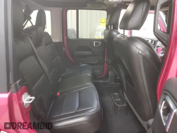 2022 Jeep Wrangler Unlimited Sahara with VIN 1C4HJXEN9NW120171, listed as a Copart auction lot 47029585 with 25,085 mi miles and Salvage Title. Bid and sale history available at DreamBid. Image 10.