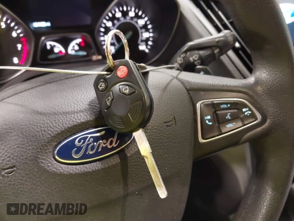 2017 Ford Escape SE with VIN 1FMCU0GD7HUD18367, listed as a IAAI auction lot 41695099 with 54,185 mi miles. Bid and sale history available at carsss.com. Image 11.